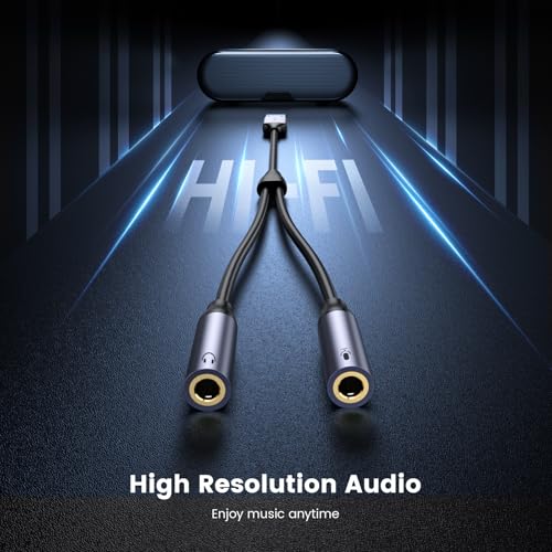 MOSWAG Tarjeta de Sonido USB Externa Soporta Auriculares y Micrófono, Adaptador USB a Jack de 3,5 mm para Auriculares Compatible con Windows, Laptops, Desktops Windows, Mac, Linux, PC, PS4 - imagen 3