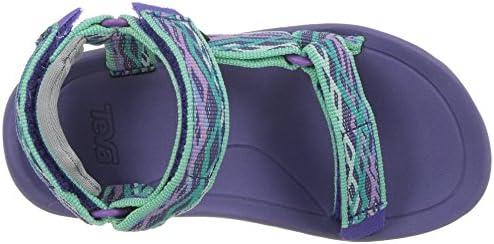 Teva Kid's T Hurricane XLT 2 Sport Sandal, Delmar Sea Glass/Purple, 6 | Image 4