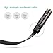 KINGTOP 2 Pack 3.5mm Combo Audio Adapter Cable for PS4,PS5,Xbox One,Tablet,Mobile Phone,PC Gaming Headsets and New Version Laptop