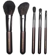 JYSJGCZA Professional makeup brush set 5-Piece Makeup Brush Set Foundation Brush with Travel Make...