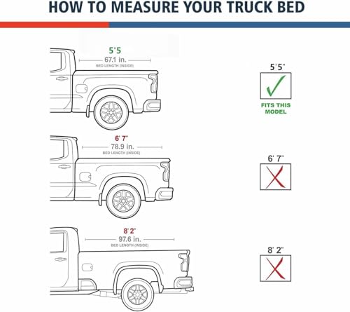 Image of Bestwyll Retractable Tonneau Cover Fits Ford F150 2015-2026 5.5Ft Short Bed | BoxLink Compatible Original Hole Installation Smooth Spring-Loaded Operation incl. Raptor Lightning T-slot