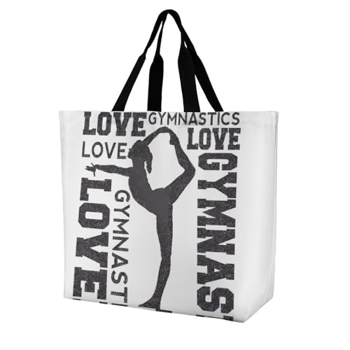 Sac de transport pour voyage et camping spacieux Love Gymnastics