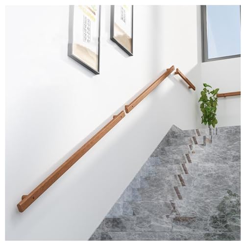 Rampe d'escalier en bois de qualité supérieure, support garde-corps design 200 cm - 2