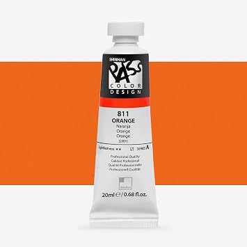 ShinHan Pass Watercolour and Gouache Hybrid Paint 20ml Vermilion Hue