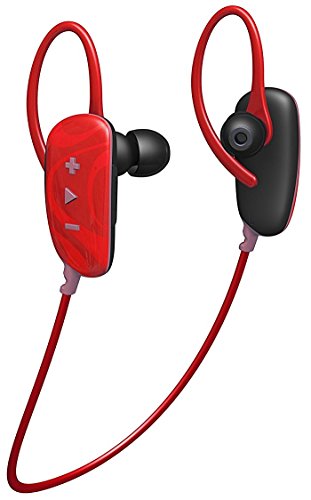 Jam Fusion Buds Wireless Bluetooth in-Ear Headphones/Headset with Microphone (Red)