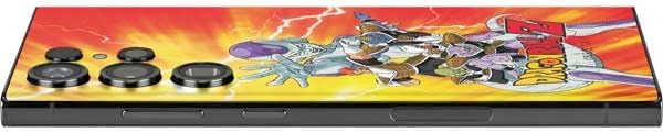 Vista 88 de Skinit Calcomanía para teléfono compatible con Galaxy S23 Ultra, diseño de retrato con licencia oficial de Dragon Ball Z Vegeta Negro - DRGNBZ17