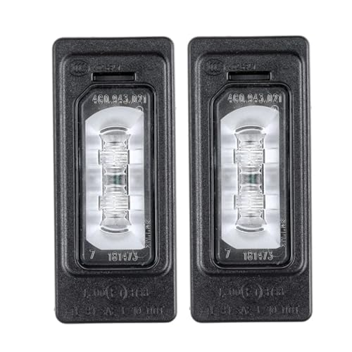 Iluminación LED matrícula 4G0943021 para viajes nocturnos seguros en coche