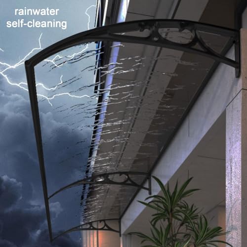 Auvent de fenêtre de protection pluie pour abriter votre entrée