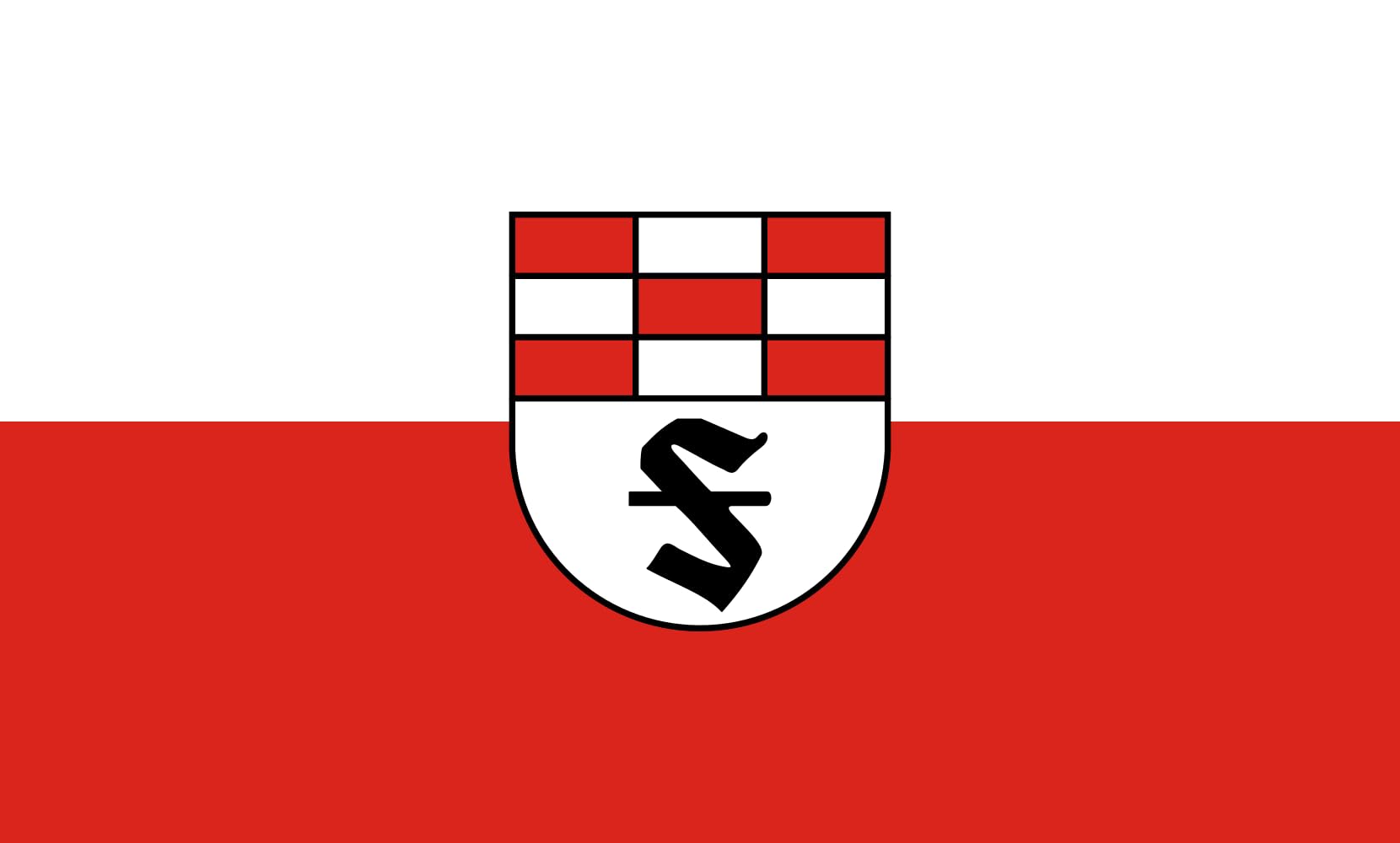 Drapeau Frittlingen grand format 1.35m² pour mât extérieur