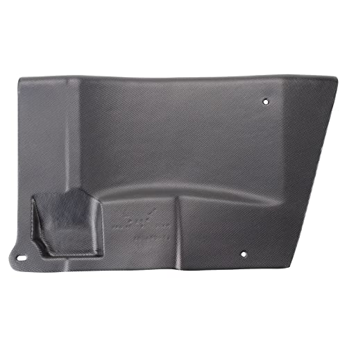 Image of TRQ Front Left Fender Splash Shield Black Drivers Side Compatible with 2007-2010 Chrysler Sebring 2008-2010 Dodge Avenger CH1250136