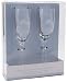 Darice V35922, Bride Groom Twisted Champagne Glasses