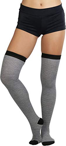 Image of ToBeInStyle Women's Over The Knee Knit Thigh High Warm Socks