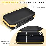 GWCASE Vacuum Car Case Compatible with Fanttik V8 Apex/Mate for Car Owners | Removable Divider, Mesh Pocket for Accessories, EVA Shell Protection for Trunk, Truck and Road-Trip Storage