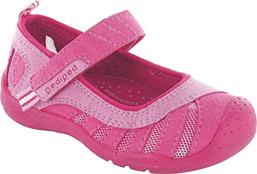 Image of pediped Flex Minnie Sandal (Toddler /Little Kid),Raspberry,25 EU (8.5 M US Toddler)