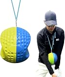 gresonic Balle d’entraînement de Swing de Golf   Version Portable avec Cordon pour la Correction de la Posture et du Geste (L Above 175cm)