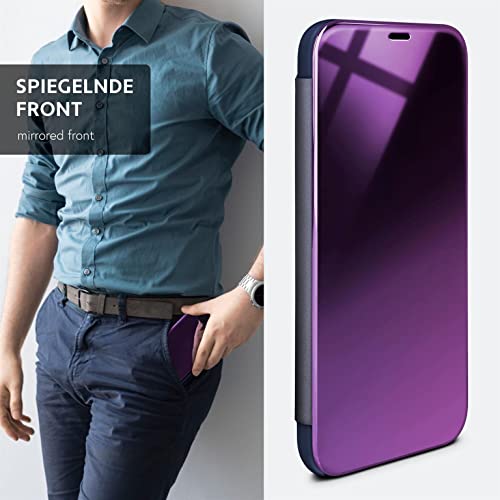 Coque iPhone 11 moex fine bleue style laqué protection écran - 3
