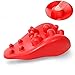 Produktbild NACHEN Zurück Shiatsu Cervical Massager Schulter Löst Muskelverspannungen, Löst Verspannungen Nackenstütze Kissen Massage-Matte,Red