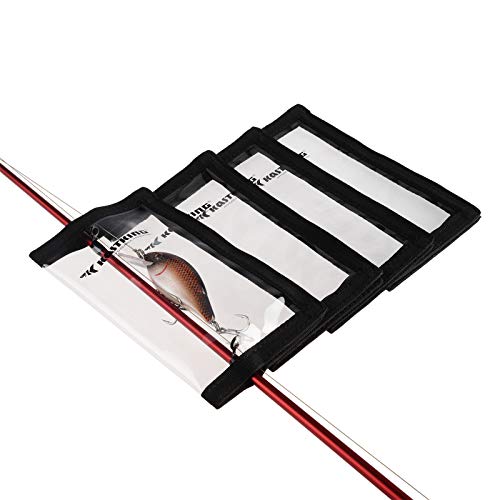 Kastking Fishing Lure Wraps,Four Pack,Large,7.48X 3.89 Inches #TOP3