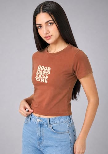 Image of Wear Your Opinion Women's Fitted Top Summer Printed Tshirt Cuddle Baby Tees Short Sleeve 220 GSM Soft Fabric