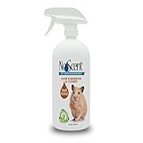 No Scent Small Animal Guinea Pig Cage Cleaner | Hamster & Rabbit Habitat Pet Odor Spray (32 Fl Oz / 946 mL)