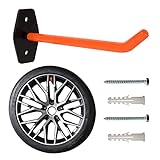 SunVFaFa 4 PCS Garage Hooks Heavy Duty Wall Mount,Tire Storage System with Anti-Slip Coating,Hang...