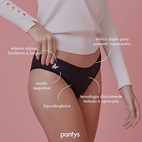 Pantys Calcinha Básica E Semprel Livre Preto - M