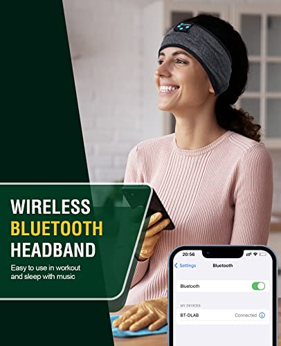 Lavince Headphones Headband, Sleeping Headphones Bluetooth Headband For Side Sleepers - Reduce Snoring Disturbance Headphones For Sleeping,Sports Wireless Sleep Headphones For Women Men Mom Dad #TOP4