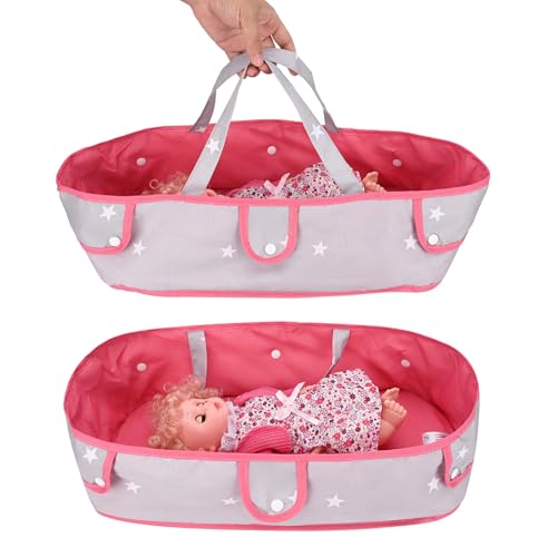 Bebamour Baby Doll Stroller for Toddlers 3 Year Old Girls, Little Kids | Toy Stroller with Bottom Storage Basket, Foldable Frame — view 3