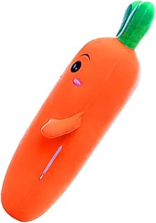 LIFKOME Travesseiro De Cenoura Presente Para Crianças Cães De Pelúcia Para Crianças Animais De Pelúcia Almofada De Cenoura De Pelúcia Pequeno Travesseiro De Escritório Em Casa Travesseiro