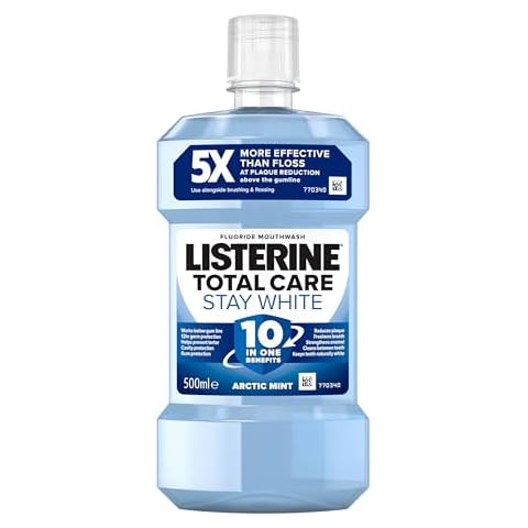 Listerine Total Care Stay White Mouthwash Cover