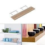 4U-Onlinehandel Estantería de Pared (118 cm, Madera de Roble Sonoma)