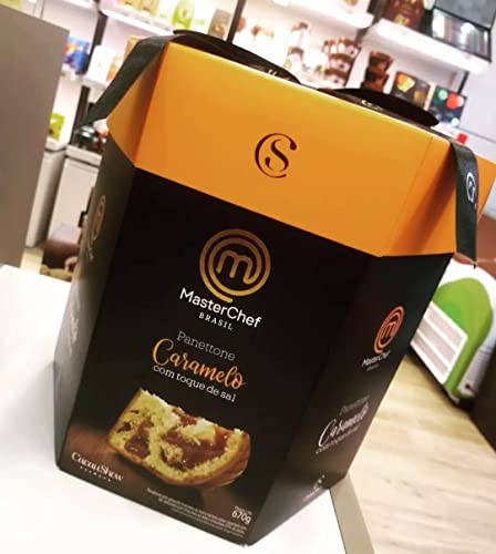 Panetone Materchef Caramelo com Sal 670g Cacau Show