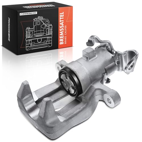 Frankberg Brake Caliper Disc Brake Rear Left Aluminium Compatible with Clio III BR0/1 CR0/1 Clio III Grandtour KR0/1 Clio III Box SB SR Replace# 7701208361
