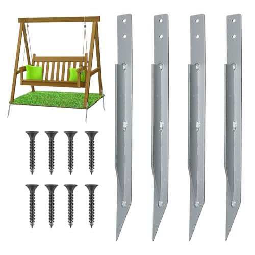 Anclas de tierra para kit de anclajes de swing y estaca metálica 2