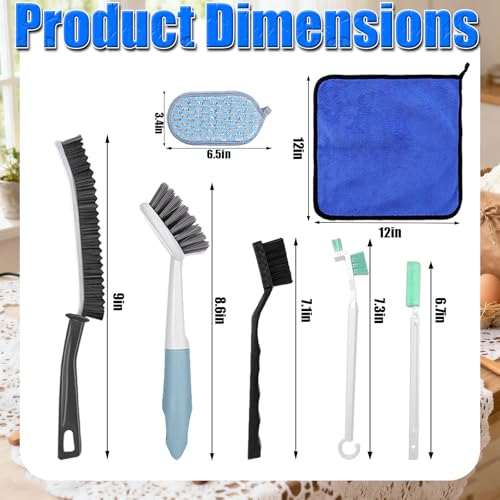 Waffle Maker Cleaning Tools Set, Waffle Maker Cleaner Brush, Suitable for All Types of Waffle Makers(9 Pcs)