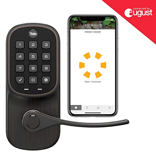 Yale Assure Lever - Connected by August - Wi-Fi/Bluetooth Lever Lock - Works