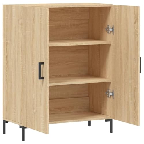 ShGaxin Aparador de Madera de ingeniería Roble Sonoma 69,5x34x90 cm, Mueble Salon, Aparadores para Salon, Mueble Comedor, Mueble Auxiliar, Aparador Cocina, Aparador Entrada Recibidor - 827727 - imagen 6