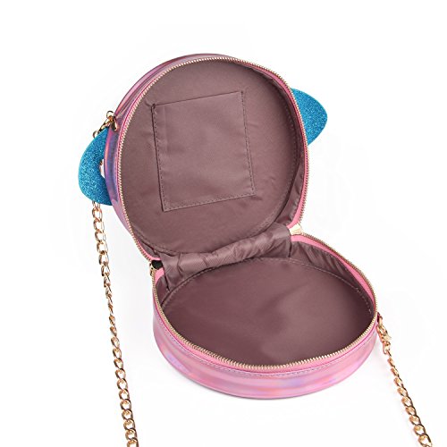 Girls Circular Planet Crossbody Purse Bags Women Phone Shoulder Bags Cellphone Wallet Purse3