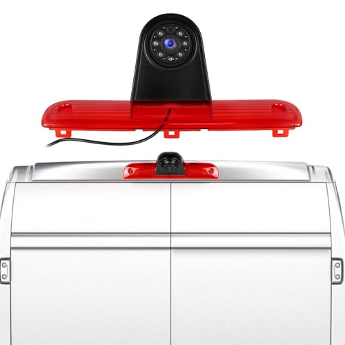 Caméra de recul de feu de freinage pour Fiat Ducato et Peugeot Boxer 2006-2018 avec câble