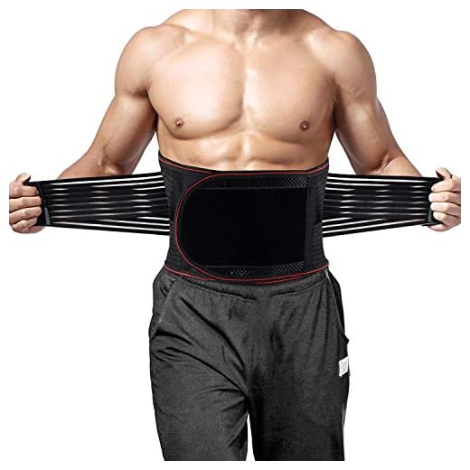 Lower Back Brace Support, Lumbar Support Belt for Back Pain Relief - Waist Backbrace with 3 Lumbar Pad for Sciatica, Scoliosis and Herniated Disc - Dual Adjustable Straps Breathable Mesh Panels-2XL