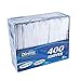 Dining Collection Disposable Plasticware Knives, 400 Count Cutlery, White