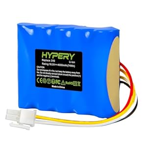 18.5V 4000mAh Ersatz Li-ion Akku für Husqvarna Automower 310, 315, 420, 430X, 440, 450X, für Gardena Sileno R100Li, R130Li, R160Li, Rasenmäherroboter Akku für 584 82 28-01, 589 58 62-01