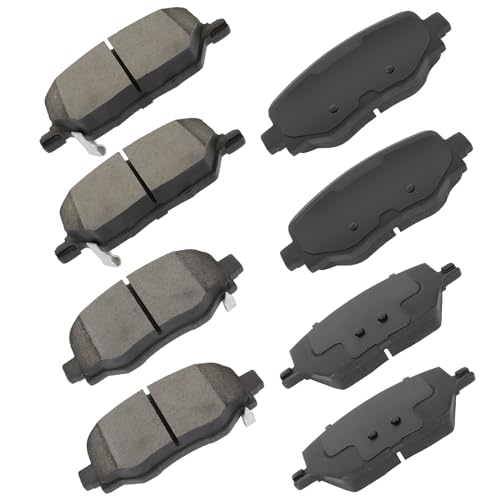 How Many Brake Pads on a Car? Your Complete Guide 8 cciyu D1811 D1809 Front & Rear Professional Ceramic Brake Pads Set fit For 2016-2018 For Fiat 500X,2016-2020 For Jeep Compass,2015-2019 For Jeep Renegade