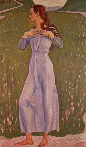 Impression Tableaux Graffiti Art de Ferdinand Hodler pour Salon Moderne