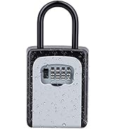 Amazon.co.jp: ZHEGE キーボックス ダイヤル式 壁掛け 鍵収納