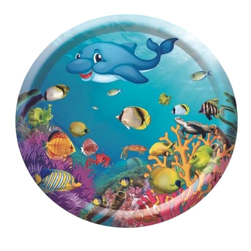 Alfombra de agua - Alfombra de juego sensorial para gatos | Alfombra de juego con agua para cama de refrigeración para mascotas | Cama refrescante para mascotas con alfombra