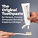Venneir® Professional Toothpaste for Veneers, Implants, Bondings, Crowns & Sensitive Teeth — Stain Removing, Whitening, Natural, SLS Free, Pro Enamel Repair