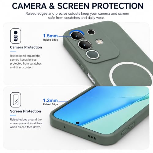 SBMS Vivo T4x 5G Silicone Case Green - Image 4