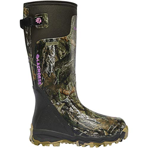 Lacrosse Women's 376008 Alphaburly Pro 15' Waterproof Hunting Boot, Mossy Oak Break-Up Country - 5 D