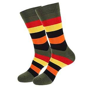 SOIMISS 1 Paar Mannelijke Hardloop Sokken Midden Buis Heren Halverwege de Kuit Sokken Katoenen Sokken Sport Wicking Sokken Voor Winter Buiten (Groen)